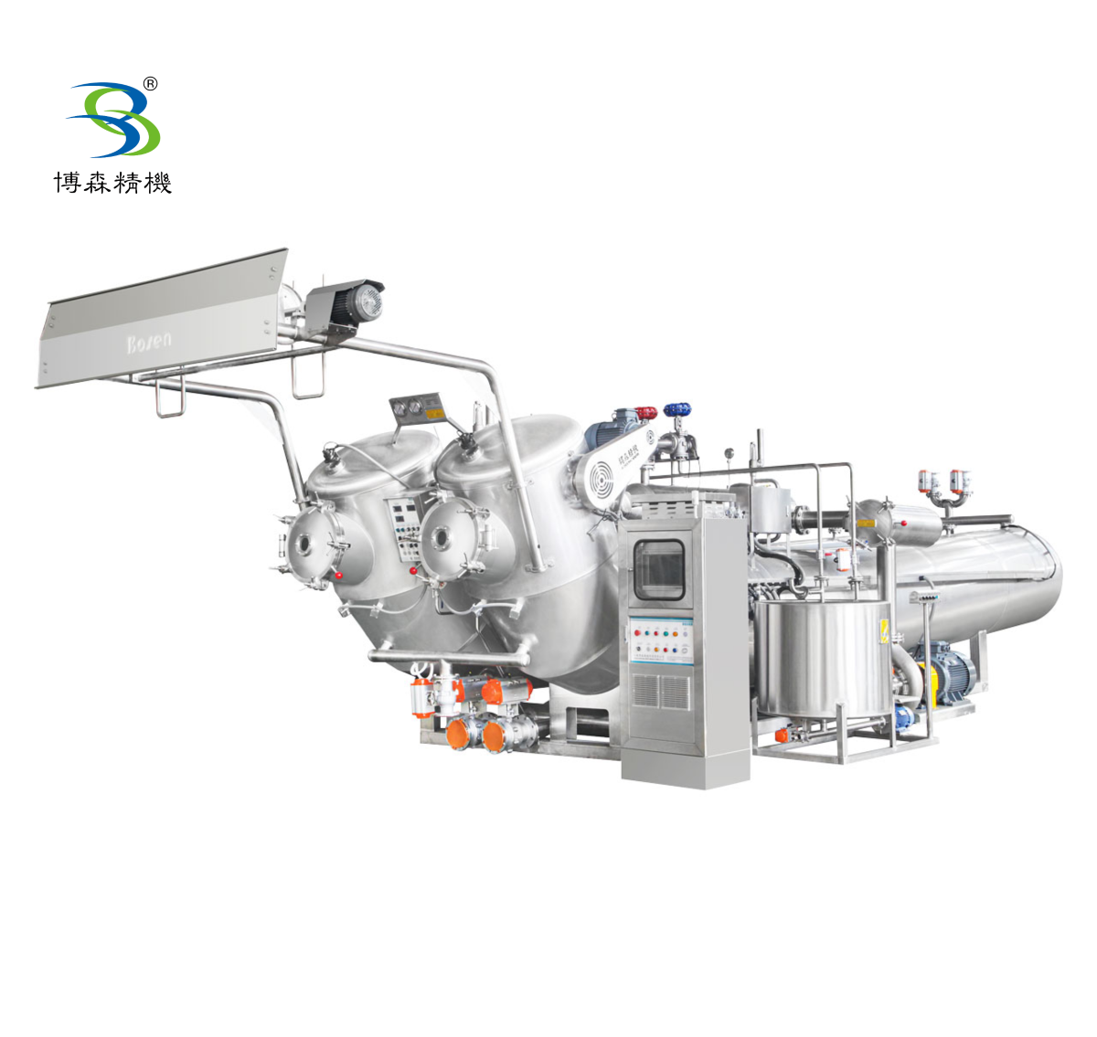 溢流机-HL高温溢流染布机（上走式，内置导布管）